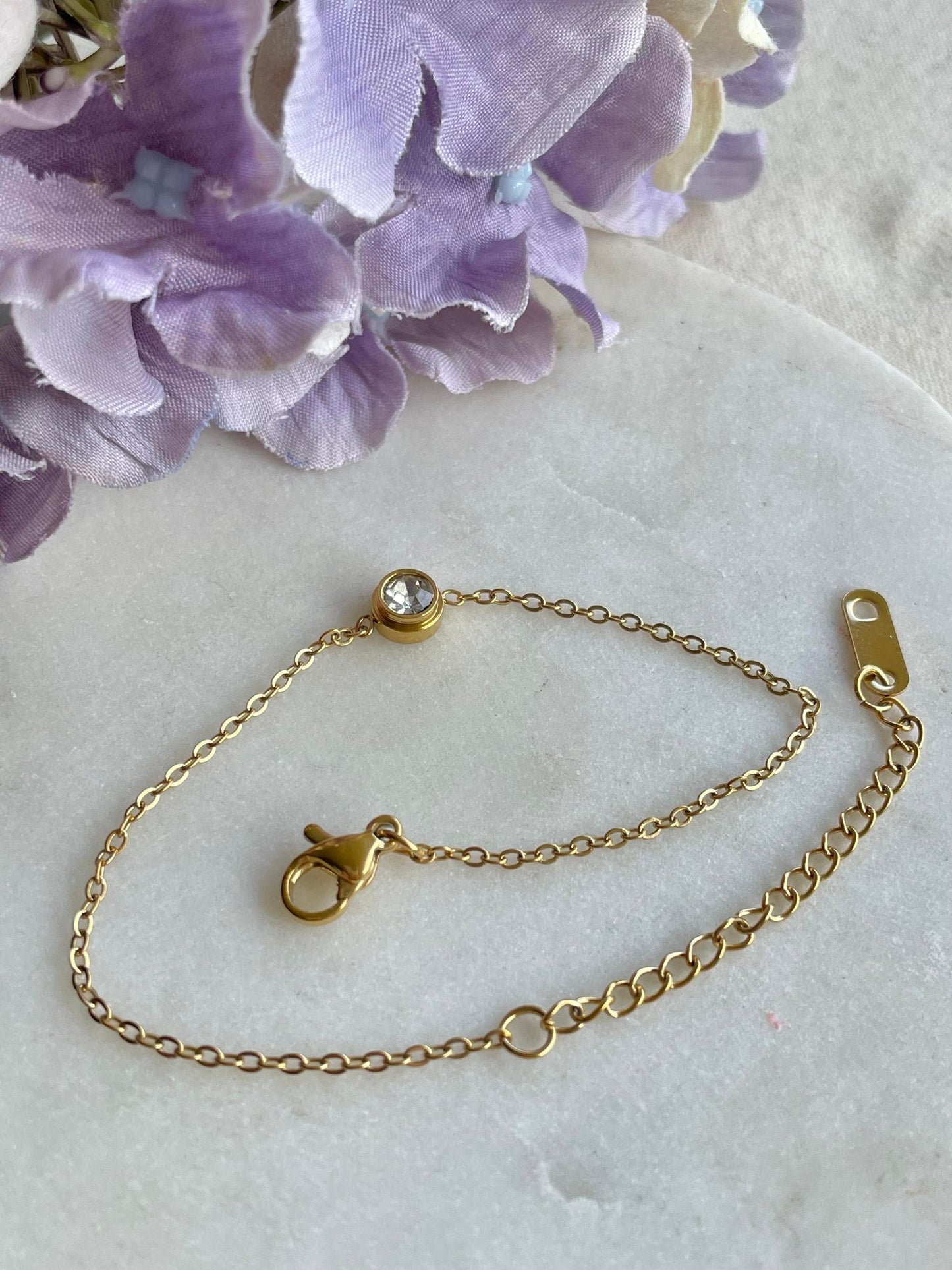 Bracelet | Single star gold bracelet – Tarnish Proof Jewellery