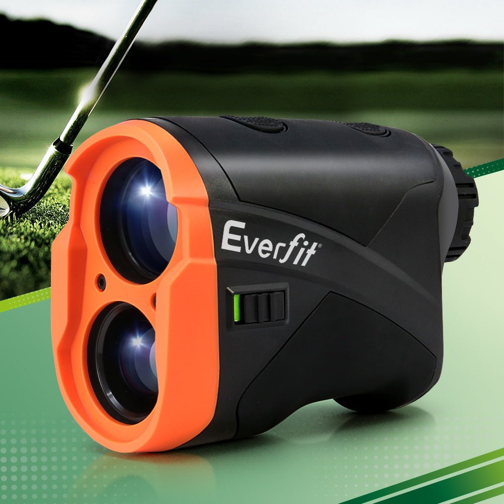 700M Golf Range finder | Everfit | Slope On/Off Vibration Alert Orange - Sports & Fitness > Golf > Golf Accessories - Fosmore