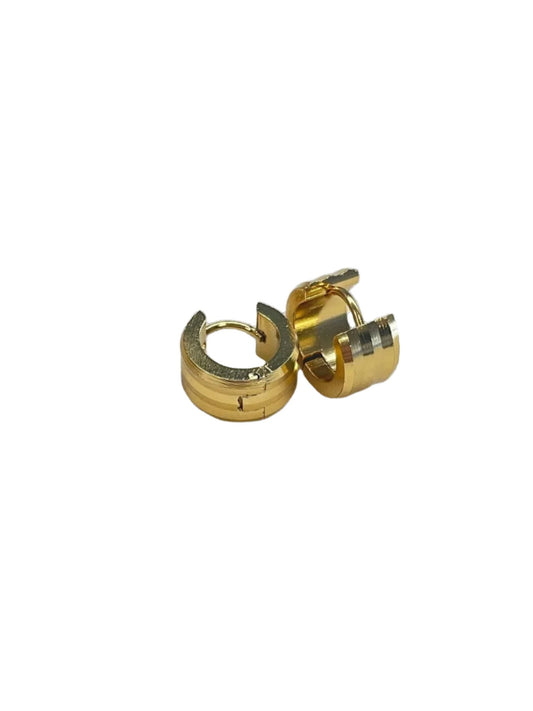 Earrings | Simple gold hoop earrings – Tarnish Proof Jewellery