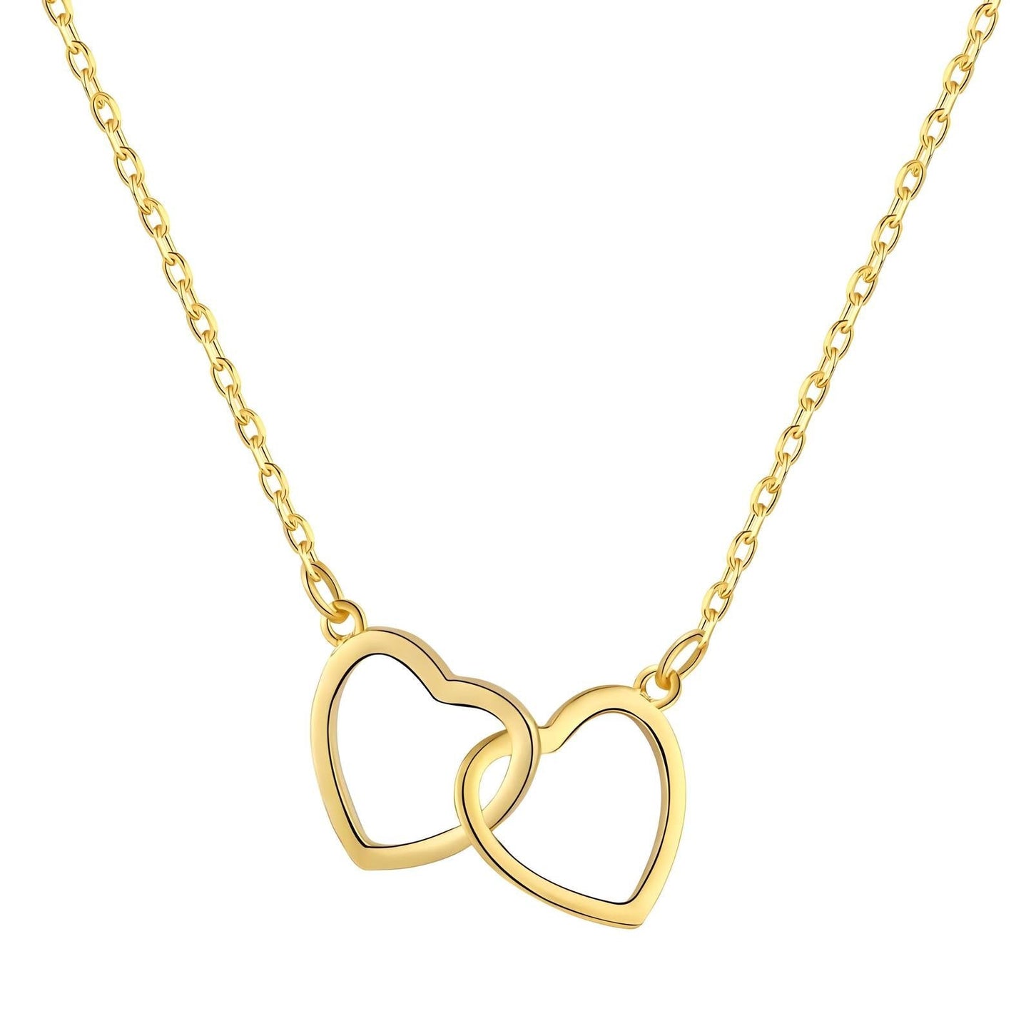 Necklace | Two hearts are better than one – Tarnish Proof Jewellery