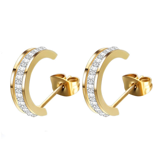 Earrings | Many lights hoop earrings – Tarnish Proof Jewellery
