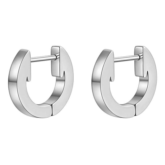 Earrings | A solid hoop (silver) Tarnish Proof Jewellery