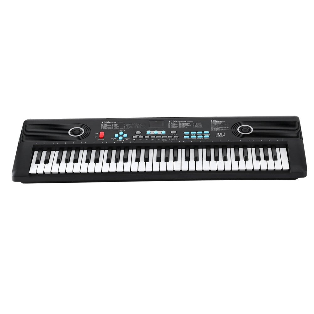 Piano Keyboard Kids | Alpha 61 - Key Digital Electric | Black - Audio & Video > Musical Instrument & Accessories > Musical Keyboards - Fosmore