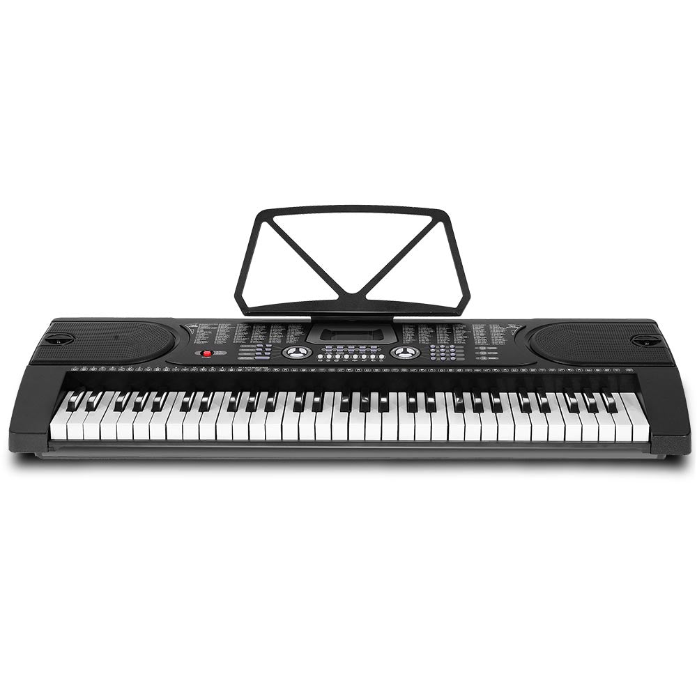 Alpha 61 Keys Electronic Piano Keyboard Digital Electric Beginner Black