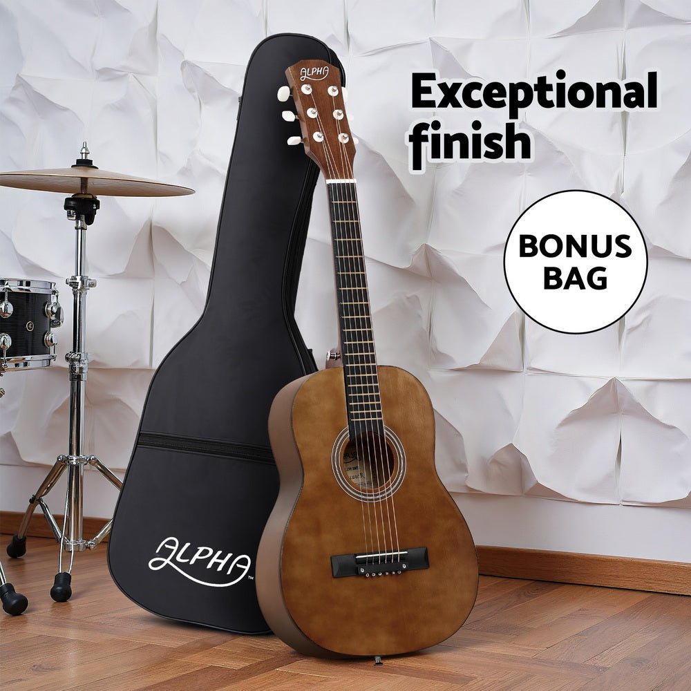 Alpha 31" Steel String Acoustic Guitar Portable - Audio & Video > Musical Instrument & Accessories > Guitars - Fosmore