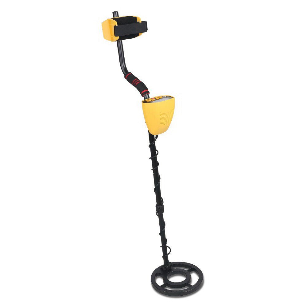 Metal Detector | 180MM Deep Sensitive Waterproof Treasure Hunter Gold Digger | Yellow - > Gadgets > Metal Detectors - Fosmore