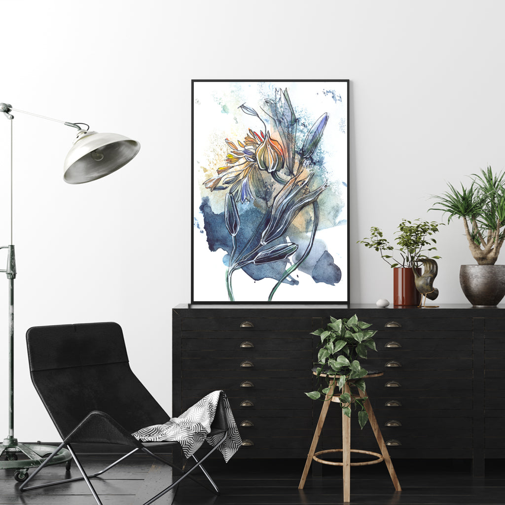 Abstract Flower | 3 Sets | Canvas Print | 50cmx70cm