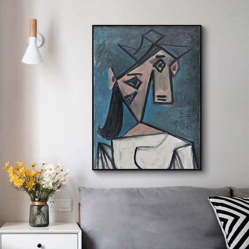 Picasso | Head Of A Woman | Canvas Print | 90cmx135cm