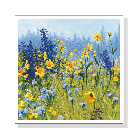 Canvas Print Wall Art | Joyful in July | 40cmx40cm - Home & Garden > Decor > Picture Frames - Fosmore