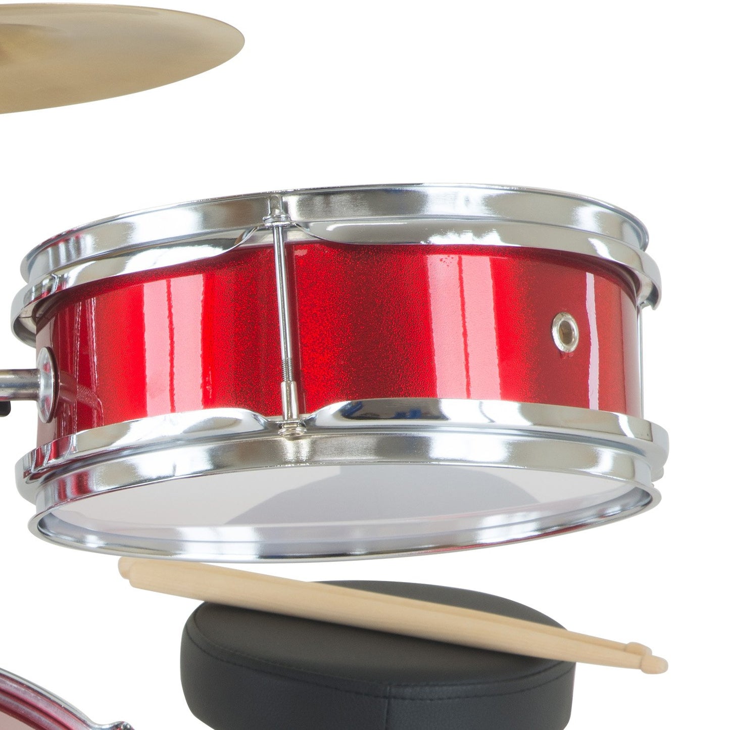 Kids Drum Kit | Karrera Children's 4pc Drum Kit | Red - Audio & Video > Musical Instrument & Accessories > Drums - Fosmore