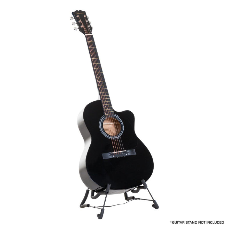 Karrera Acoustic Cutaway 40in Guitar | Black