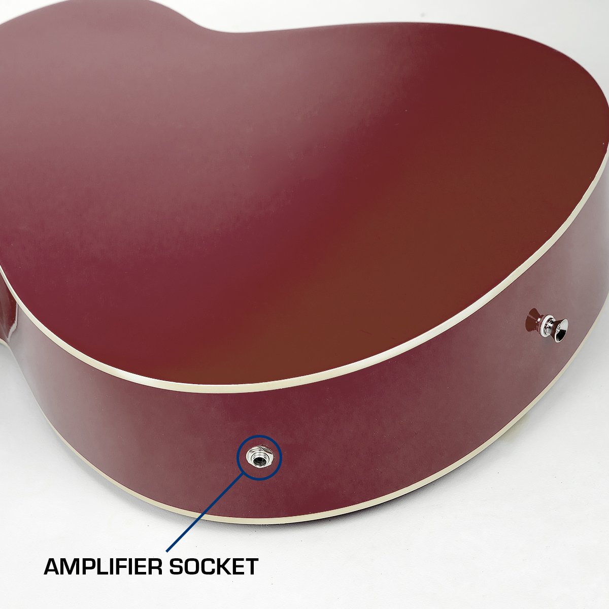 Acoustic Bass Guitar | Karrera 43 Inch | 4 Strings | 4 Band EQ | Natural - Audio & Video > Musical Instrument & Accessories > Guitars - Fosmore