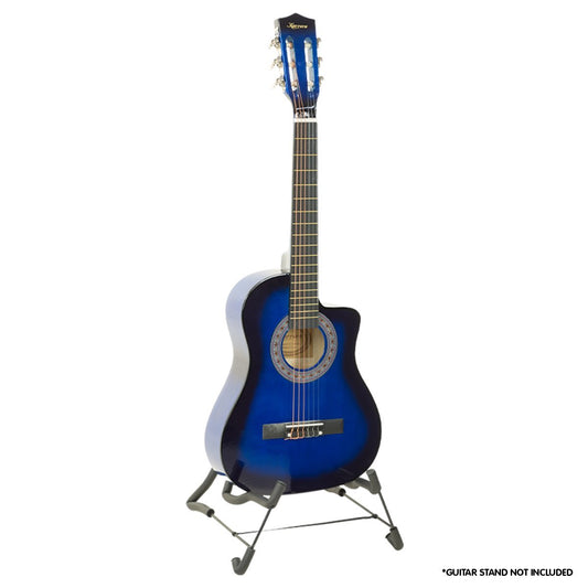 Kids Guitar | Karrera Acoustic Beginner Guitar for Children | Blue -> Musical Instrument & Accessories > Guitars - Fosmore