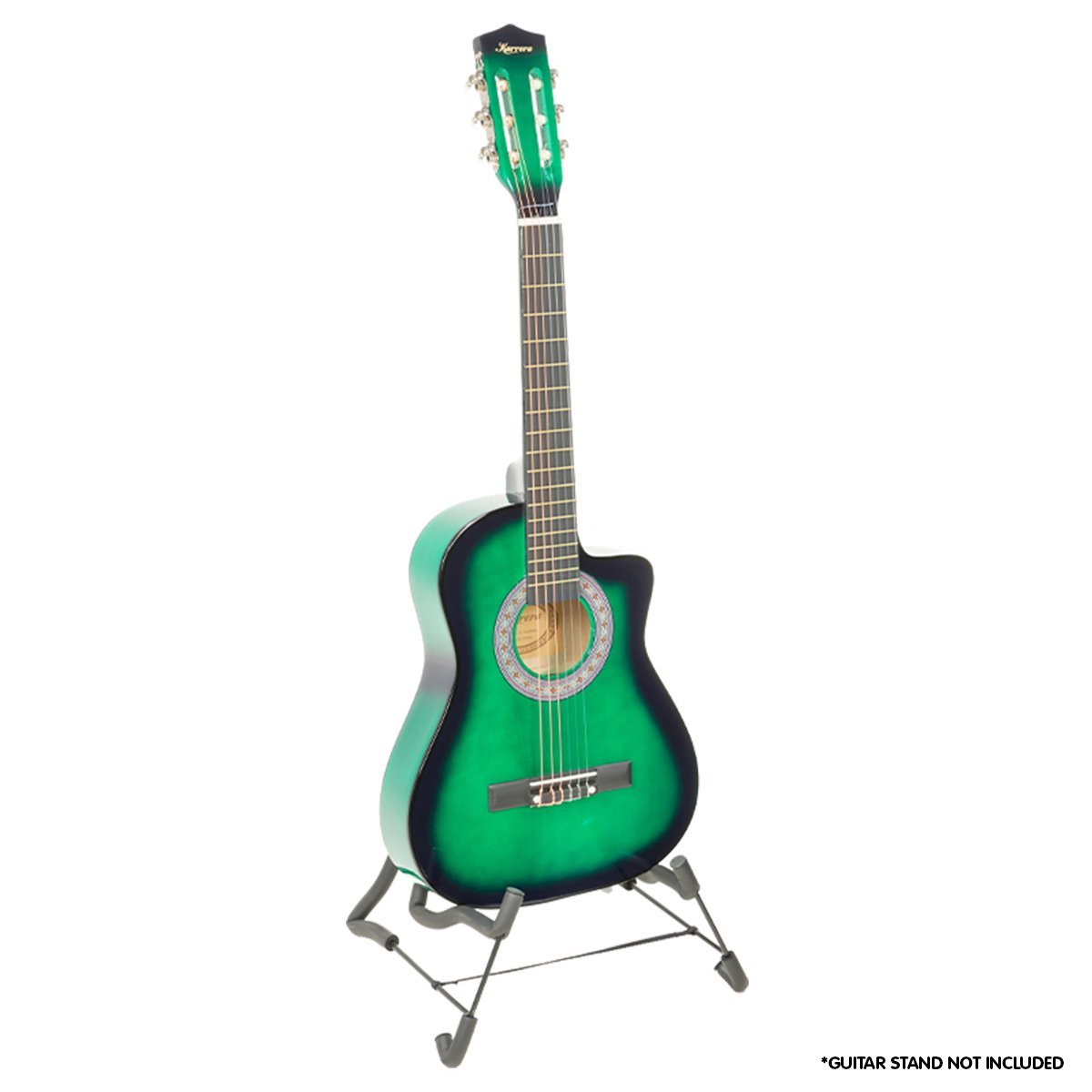Kids Guitar | Karrera Acoustic Beginner Guitar for Children | Green -> Musical Instrument & Accessories > Guitars - Fosmore