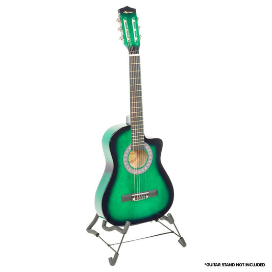 Kids Guitar | Karrera Acoustic Beginner Guitar for Children | Green -> Musical Instrument & Accessories > Guitars - Fosmore