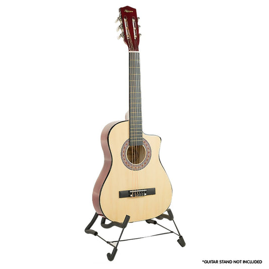 Kids Guitar | Karrera Acoustic Beginner Guitar for Children | Natural -> Musical Instrument & Accessories > Guitars - Fosmore