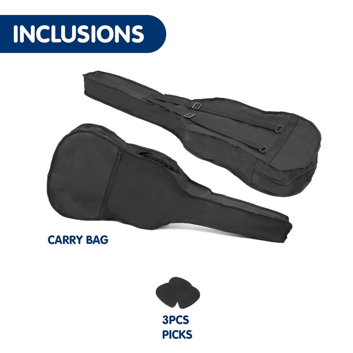 Kids Guitar | Karrera Acoustic Beginner Guitar for Children | Natural -> Musical Instrument & Accessories > Guitars - Fosmore