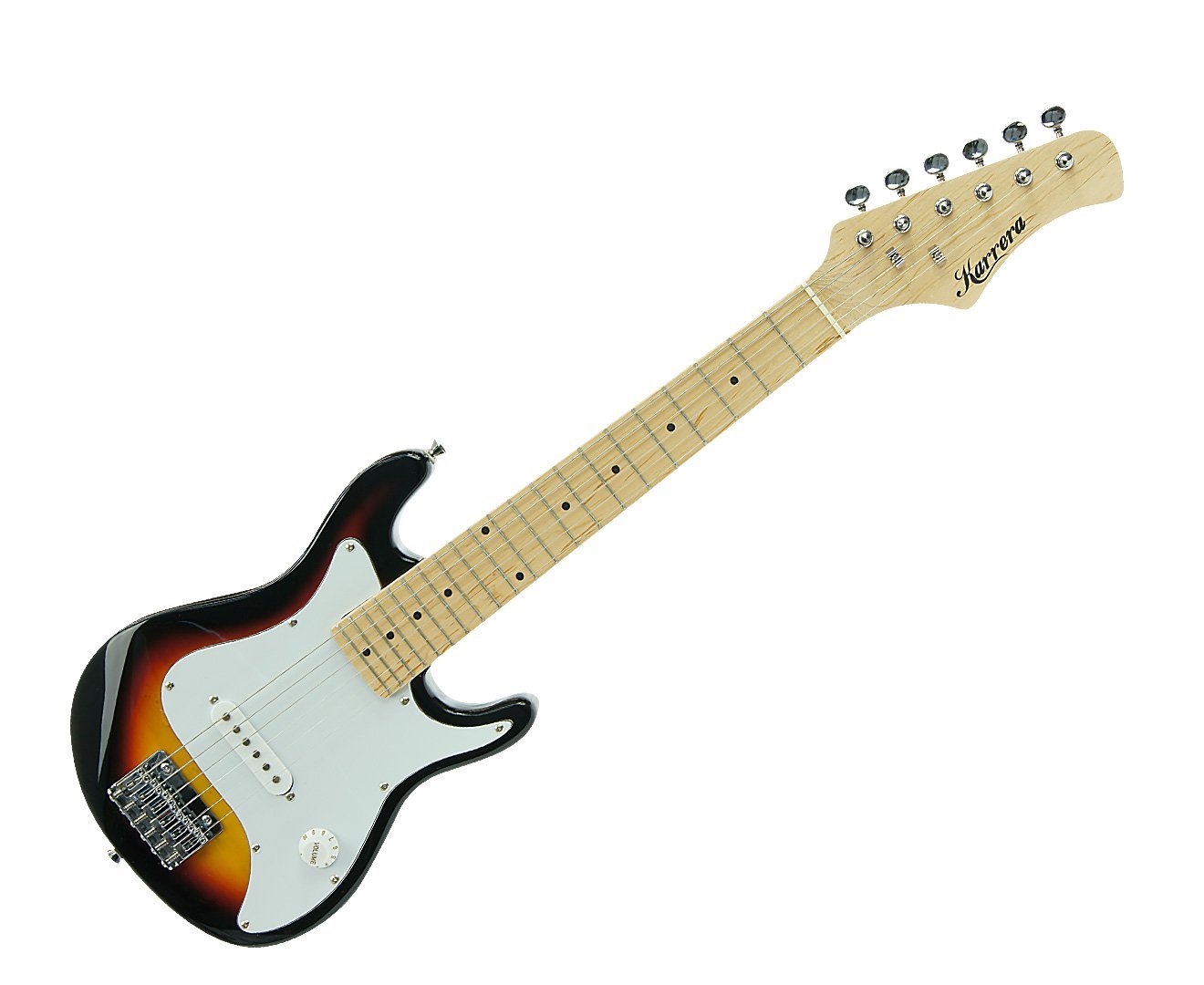 Kids Guitar | Karrera Electric Beginner Guitar for Children | Sunburst > Musical Instrument & Accessories > Guitars - Fosmore