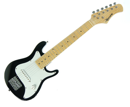 Kids Guitar | Karrera Electric Beginner Guitar for Children | Black -  > Musical Instrument & Accessories > Guitars - Fosmore