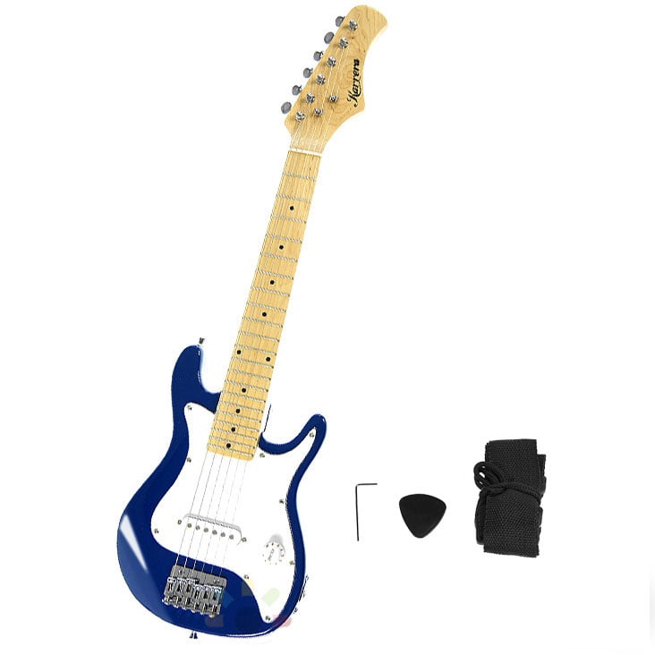 Kids Guitar | Karrera Electric Beginner Guitar for Children | Blue - > Musical Instrument & Accessories > Guitars - Fosmore