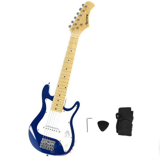 Kids Guitar | Karrera Electric Beginner Guitar for Children | Blue - > Musical Instrument & Accessories > Guitars - Fosmore