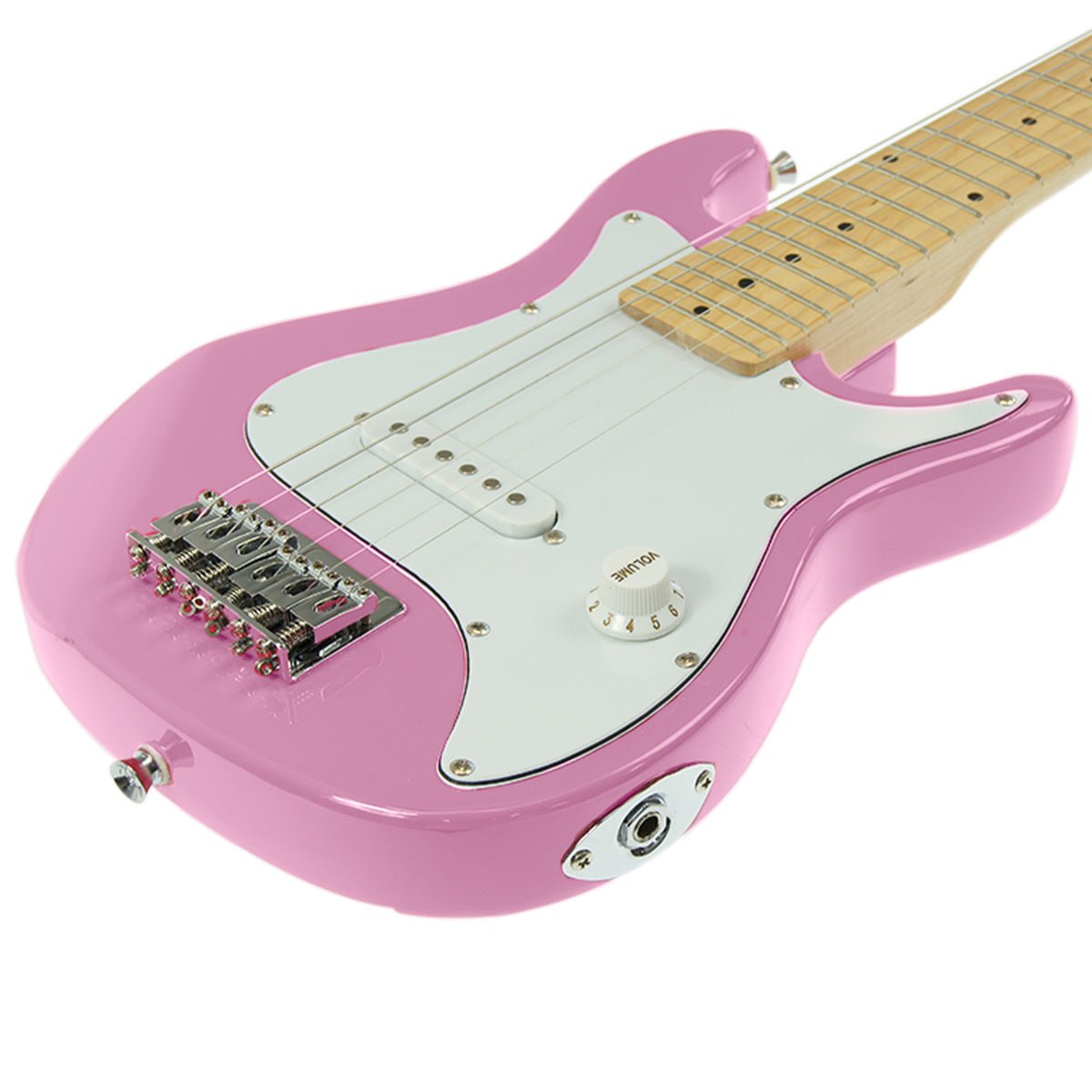 Kids Guitar | Karrera Electric Beginner Guitar for Children | Pink - > Musical Instrument & Accessories > Guitars - Fosmore