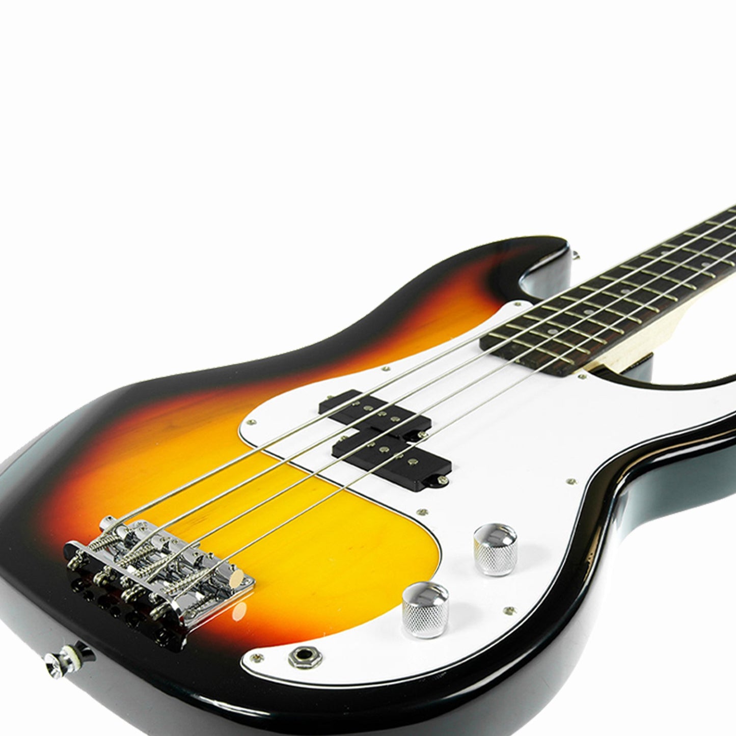 Electric Bass Guitar | Karrera 39 Inch | 4 Strings Only | Sunburst - Audio & Video > Musical Instrument & Accessories > Guitars - Fosmore