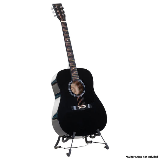 Acoustic Guitar | Karrera 41 Inch | Steel Strings | Black > Musical Instrument & Accessories > Guitars - Fosmore